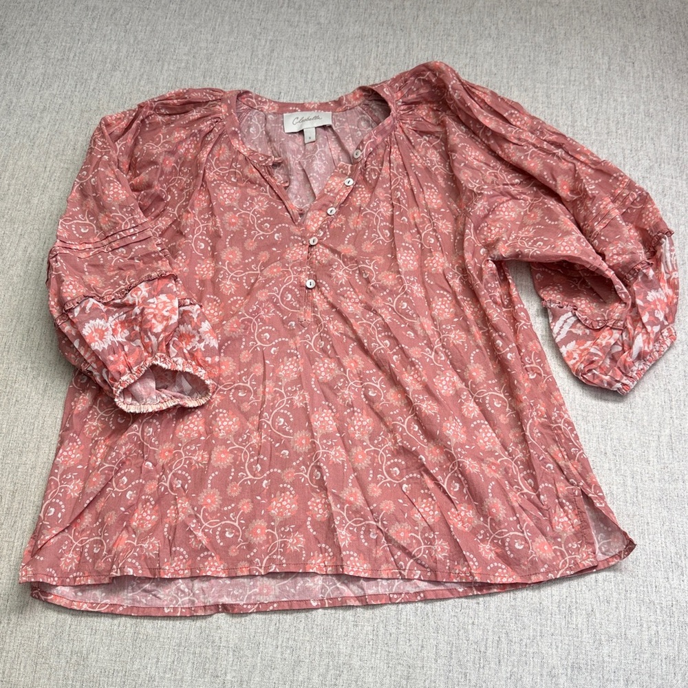 Cleobella Floral Patterned Top NWOT